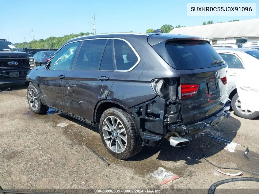 2018 BMW X5 xDrive35I VIN: 5UXKR0C55J0X91096 Lot: 39996331