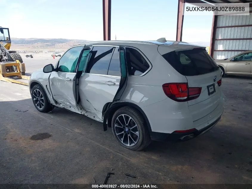 5UXKS4C54J0Z89888 2018 BMW X5 xDrive35D