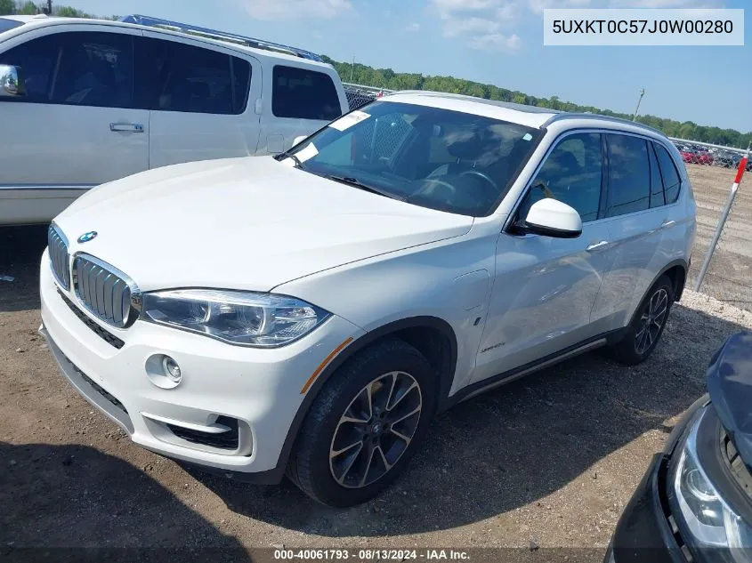 2018 BMW X5 Edrive xDrive40E Iperformance VIN: 5UXKT0C57J0W00280 Lot: 40061793