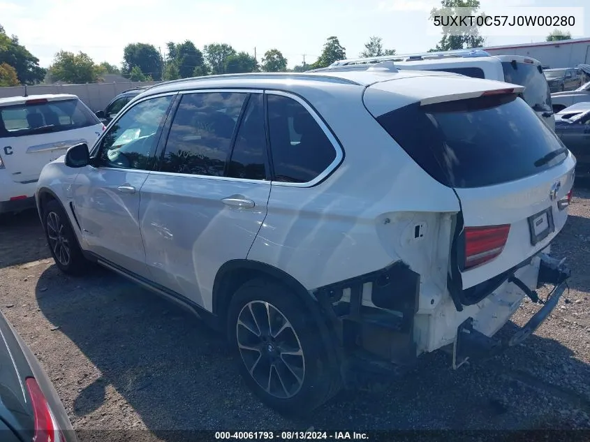 2018 BMW X5 Edrive xDrive40E Iperformance VIN: 5UXKT0C57J0W00280 Lot: 40061793