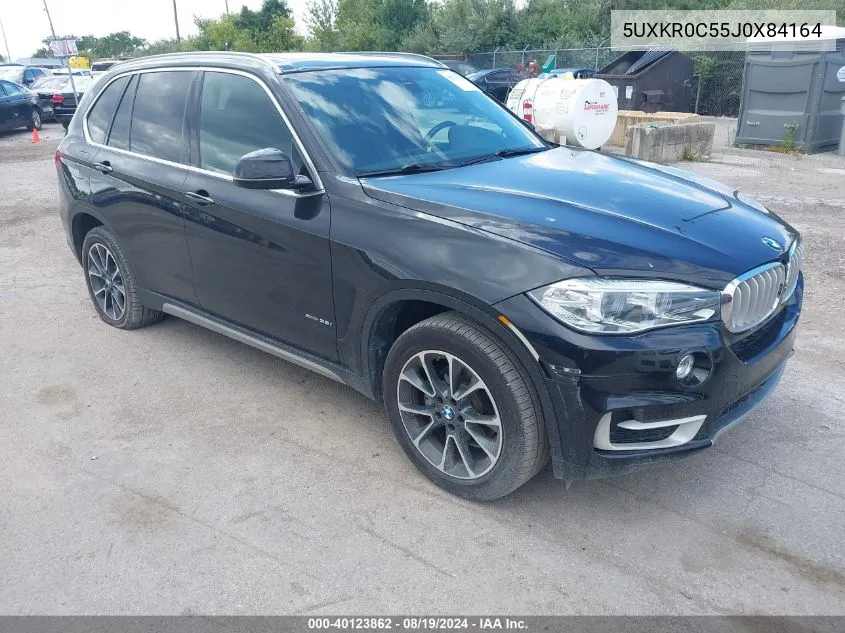 2018 BMW X5 xDrive35I VIN: 5UXKR0C55J0X84164 Lot: 40123862