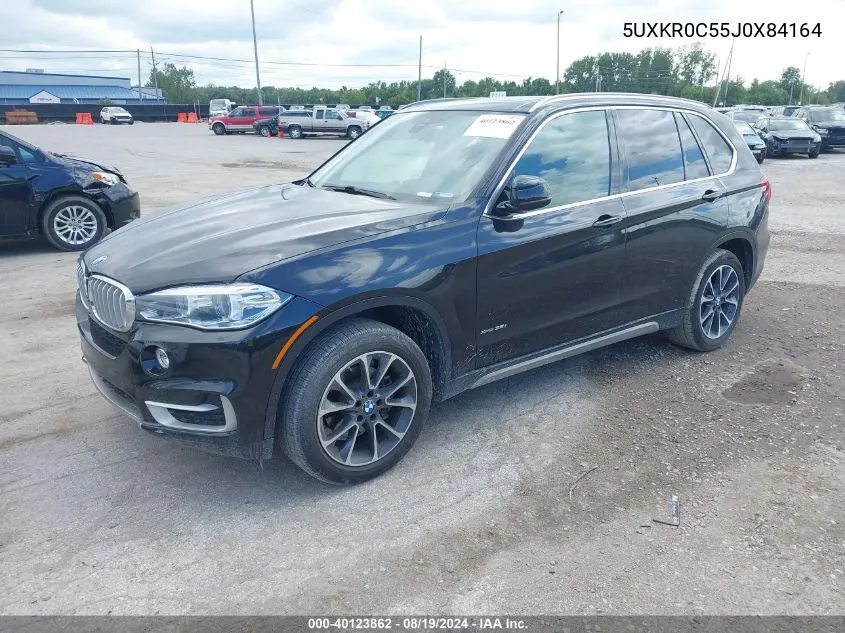 2018 BMW X5 xDrive35I VIN: 5UXKR0C55J0X84164 Lot: 40123862