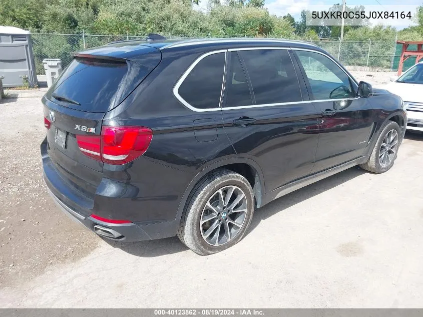 2018 BMW X5 xDrive35I VIN: 5UXKR0C55J0X84164 Lot: 40123862