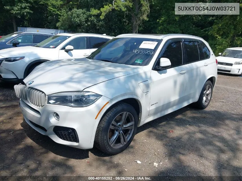 2018 BMW X5 Edrive xDrive40E Iperformance VIN: 5UXKT0C54J0W03721 Lot: 40155252