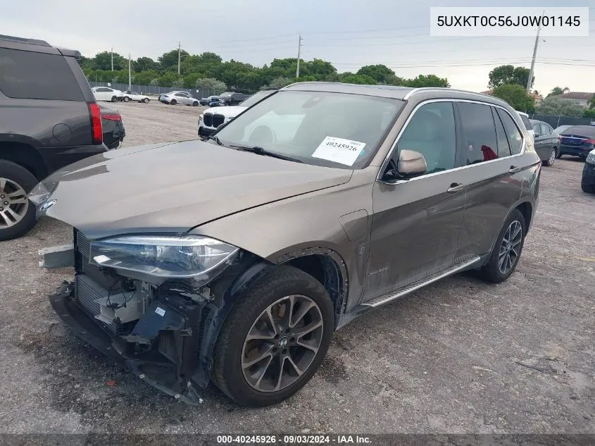 2018 BMW X5 Edrive xDrive40E Iperformance VIN: 5UXKT0C56J0W01145 Lot: 40245926