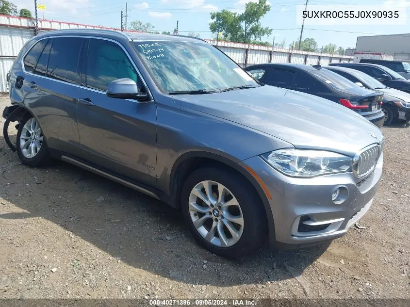 5UXKR0C55J0X90935 2018 BMW X5 xDrive35I