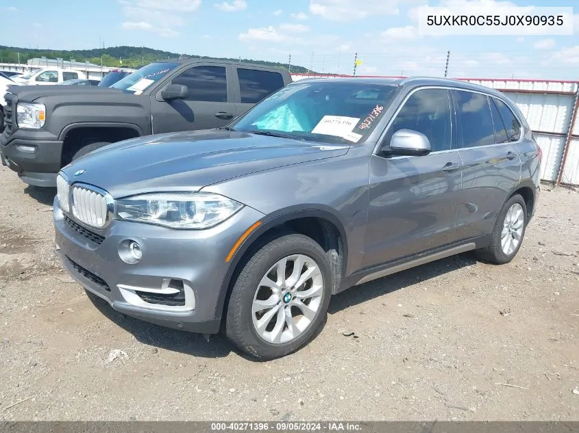 5UXKR0C55J0X90935 2018 BMW X5 xDrive35I