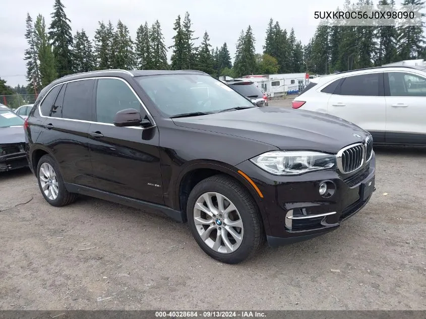 2018 BMW X5 xDrive35I VIN: 5UXKR0C56J0X98090 Lot: 40328684