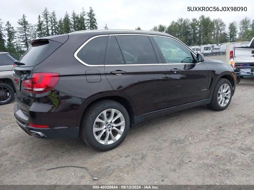 2018 BMW X5 xDrive35I VIN: 5UXKR0C56J0X98090 Lot: 40328684