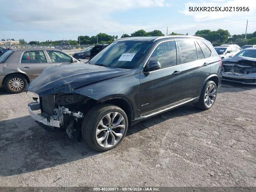 5UXKR2C5XJ0Z15956 2018 BMW X5 Sdrive35I