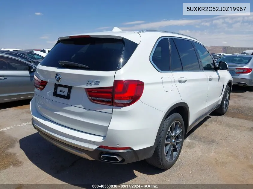 5UXKR2C52J0Z19967 2018 BMW X5 Sdrive35I