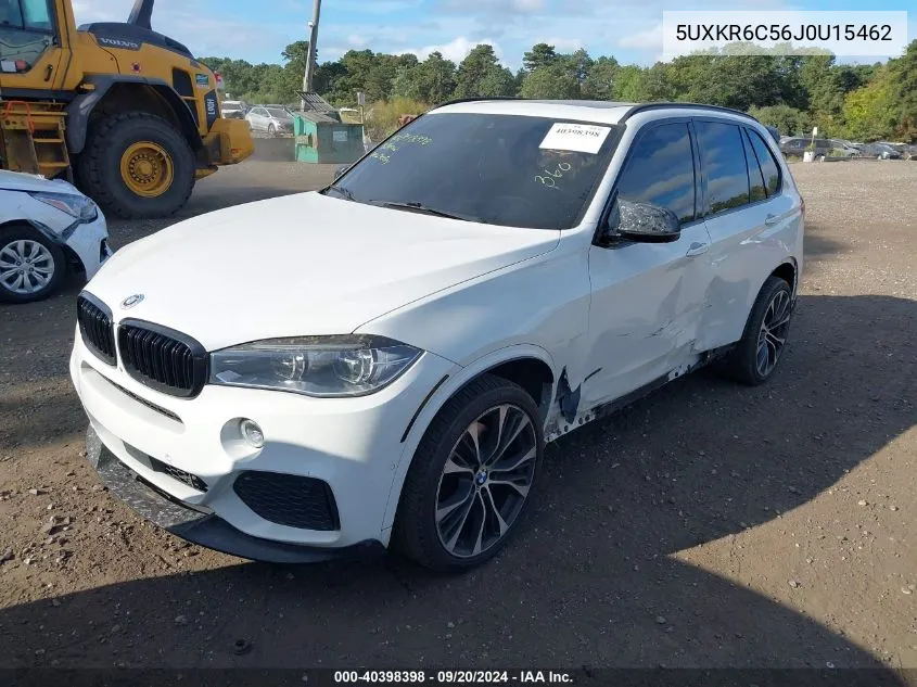 2018 BMW X5 xDrive50I VIN: 5UXKR6C56J0U15462 Lot: 40398398