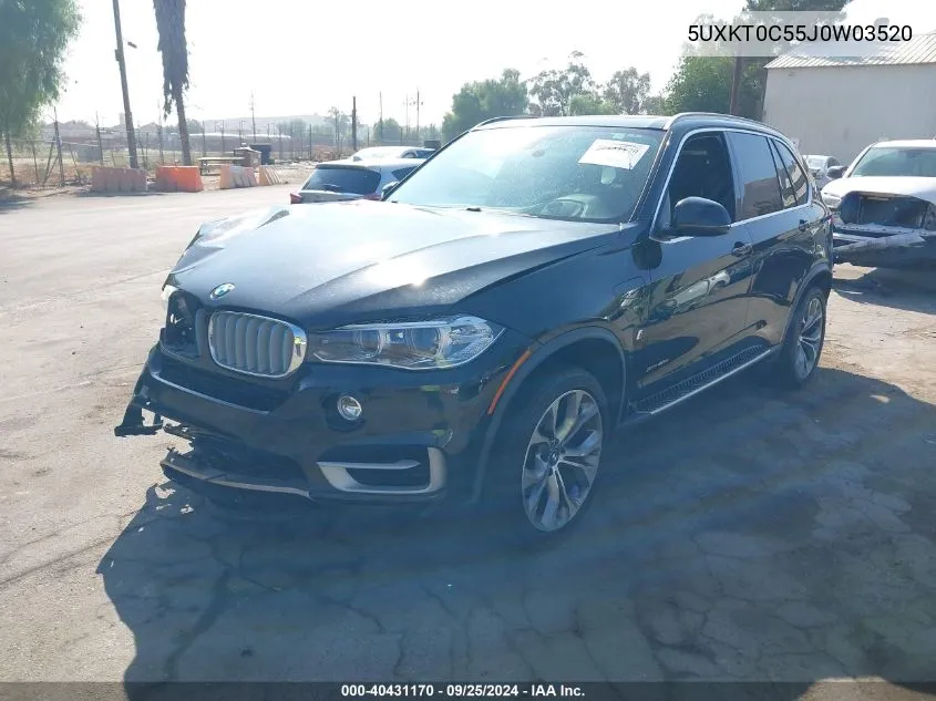 2018 BMW X5 Edrive xDrive40E Iperformance VIN: 5UXKT0C55J0W03520 Lot: 40431170