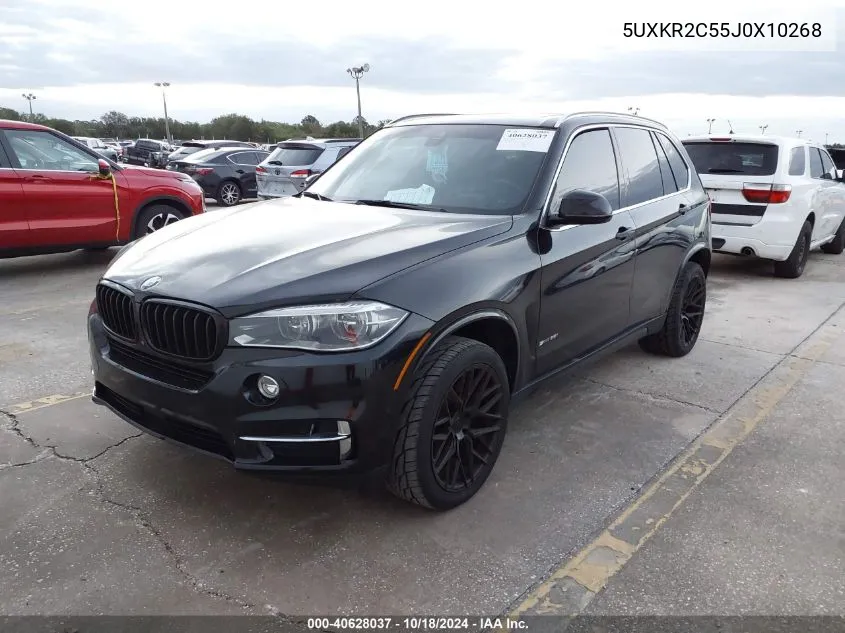 2018 BMW X5 Sdrive35I VIN: 5UXKR2C55J0X10268 Lot: 40628037