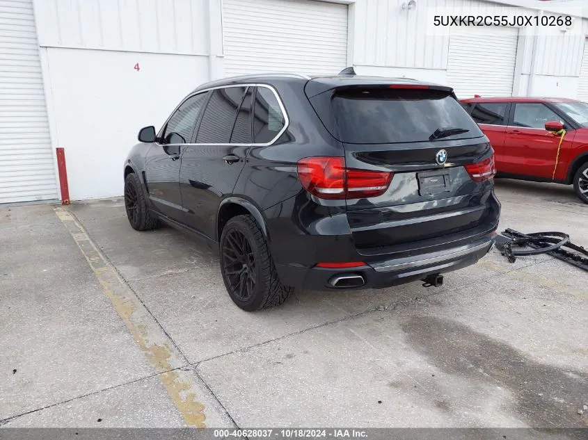 2018 BMW X5 Sdrive35I VIN: 5UXKR2C55J0X10268 Lot: 40628037