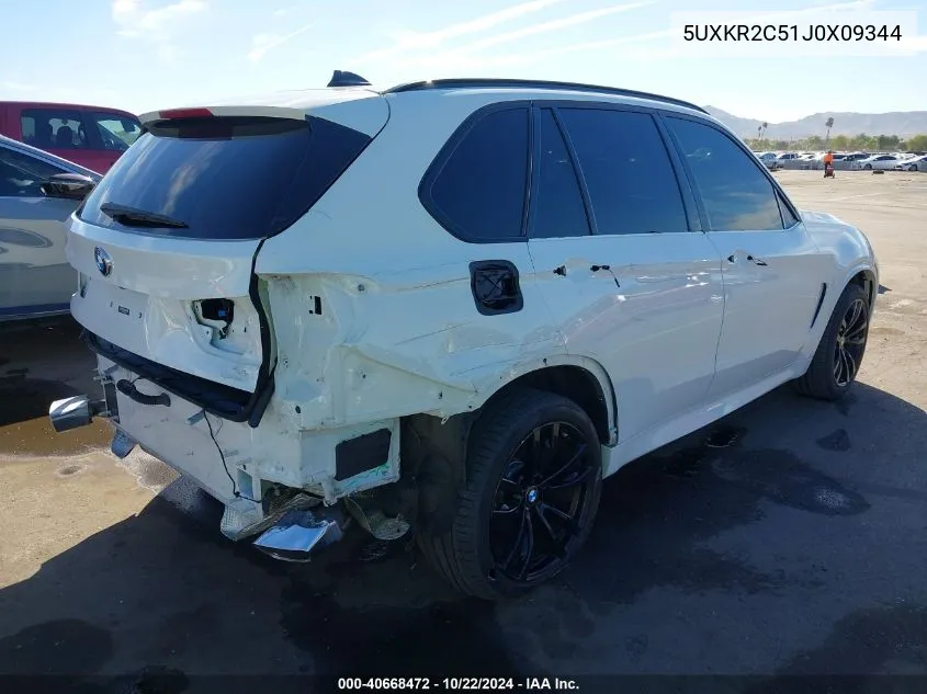 2018 BMW X5 Sdrive35I VIN: 5UXKR2C51J0X09344 Lot: 40668472