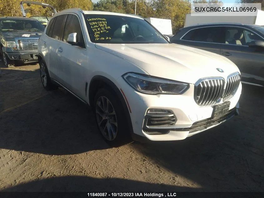 2019 BMW X5 xDrive40I VIN: 5UXCR6C54KLL06969 Lot: 11840087