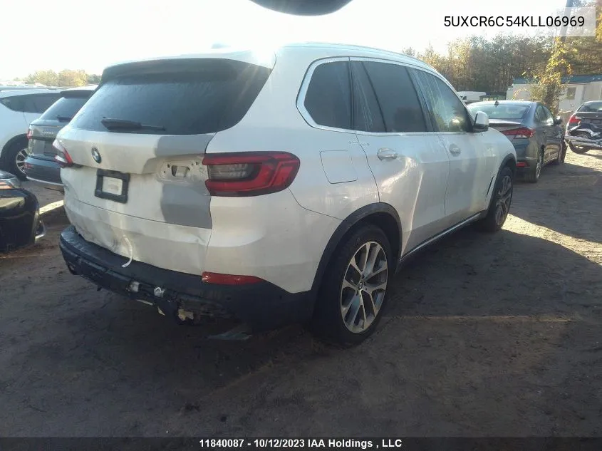 2019 BMW X5 xDrive40I VIN: 5UXCR6C54KLL06969 Lot: 11840087