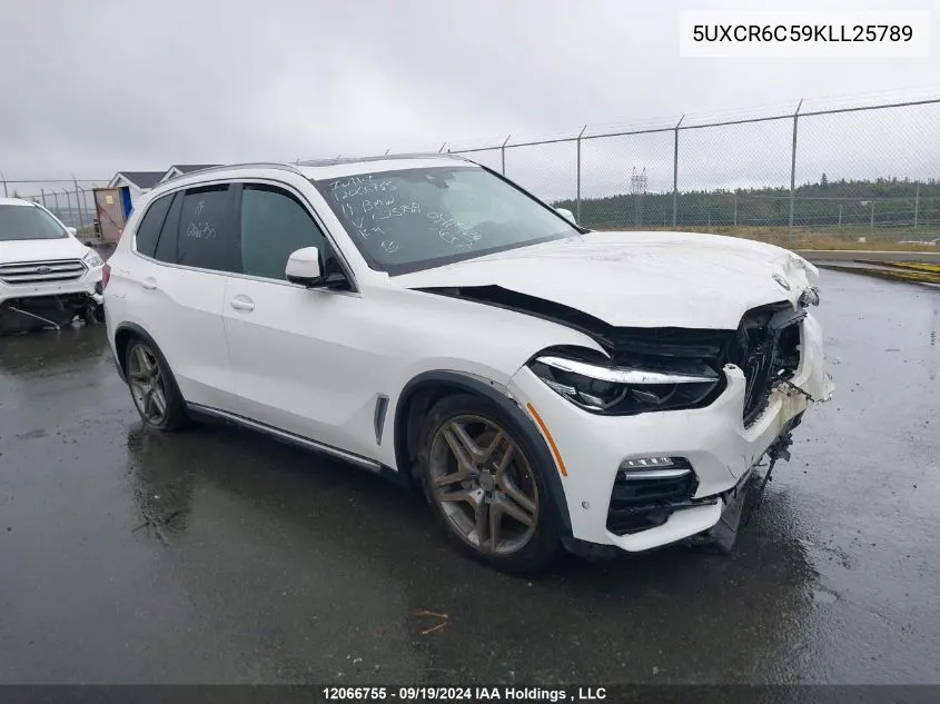 2019 BMW X5 VIN: 5UXCR6C59KLL25789 Lot: 12066755