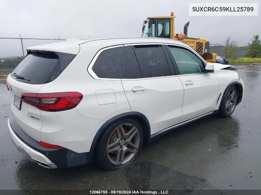 2019 BMW X5 VIN: 5UXCR6C59KLL25789 Lot: 12066755