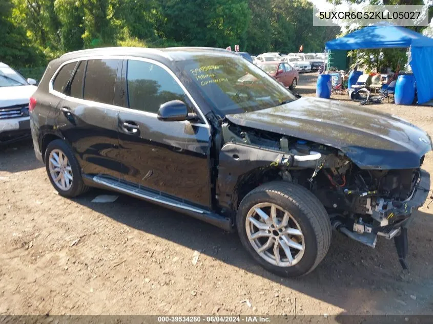 2019 BMW X5 xDrive40I VIN: 5UXCR6C52KLL05027 Lot: 39534280