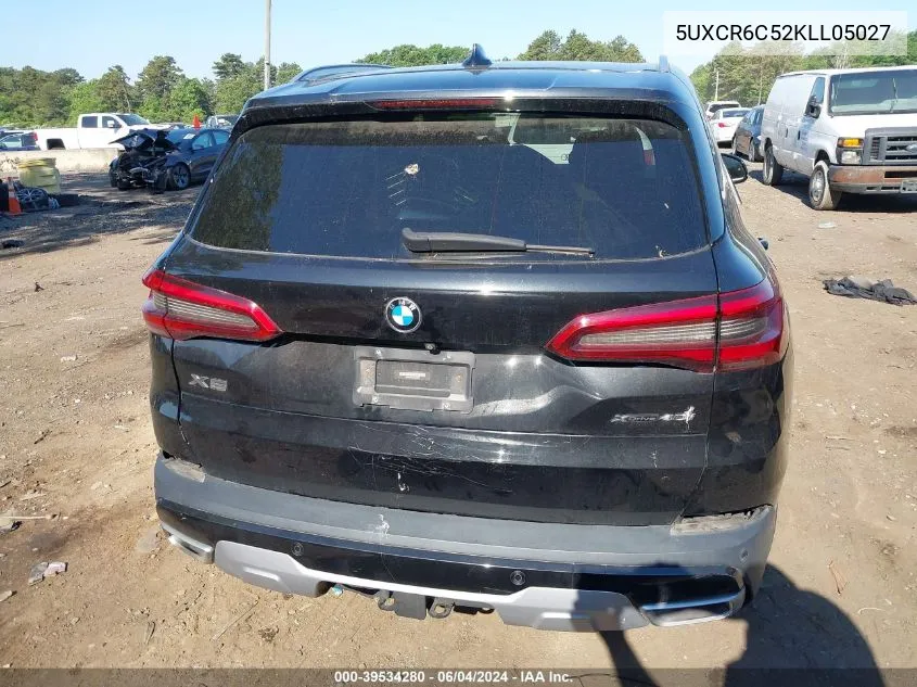 2019 BMW X5 xDrive40I VIN: 5UXCR6C52KLL05027 Lot: 39534280