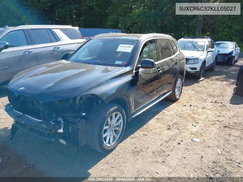 2019 BMW X5 xDrive40I VIN: 5UXCR6C52KLL05027 Lot: 39534280