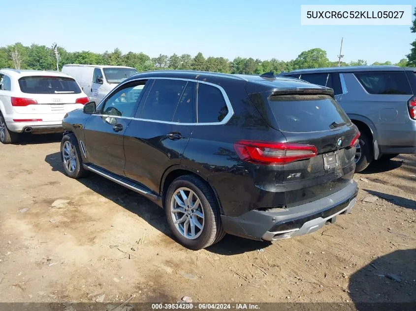 5UXCR6C52KLL05027 2019 BMW X5 xDrive40I