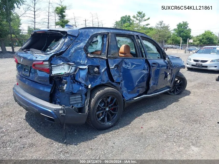 2019 BMW X5 xDrive40I VIN: 5UXCR6C54KLL21861 Lot: 39722670