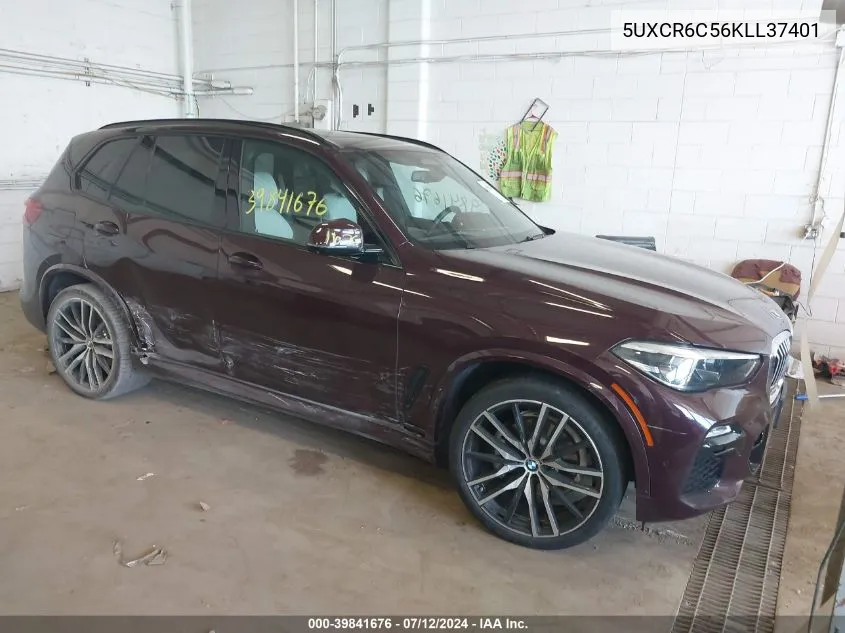 2019 BMW X5 xDrive40I VIN: 5UXCR6C56KLL37401 Lot: 39841676