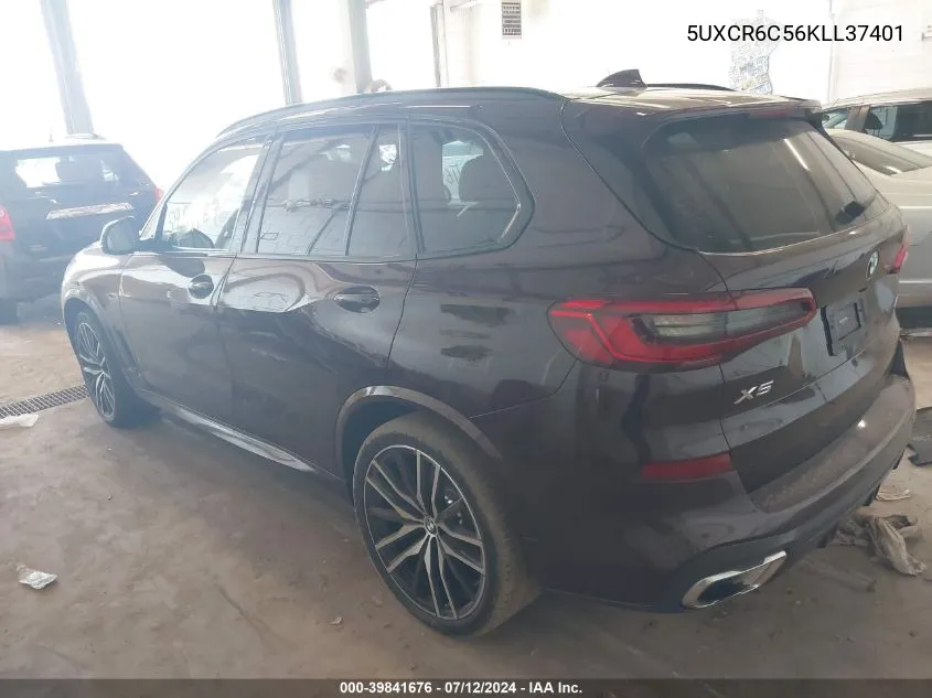 5UXCR6C56KLL37401 2019 BMW X5 xDrive40I