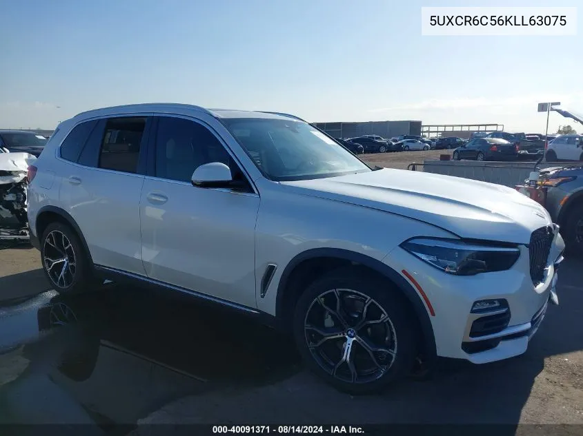 2019 BMW X5 xDrive40I VIN: 5UXCR6C56KLL63075 Lot: 40091371