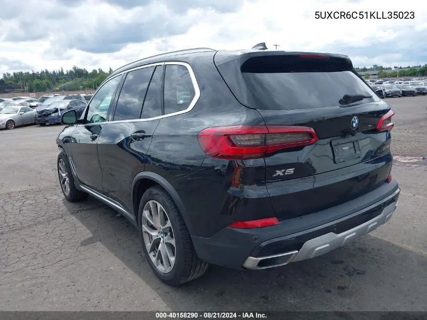 5UXCR6C51KLL35023 2019 BMW X5 xDrive40I