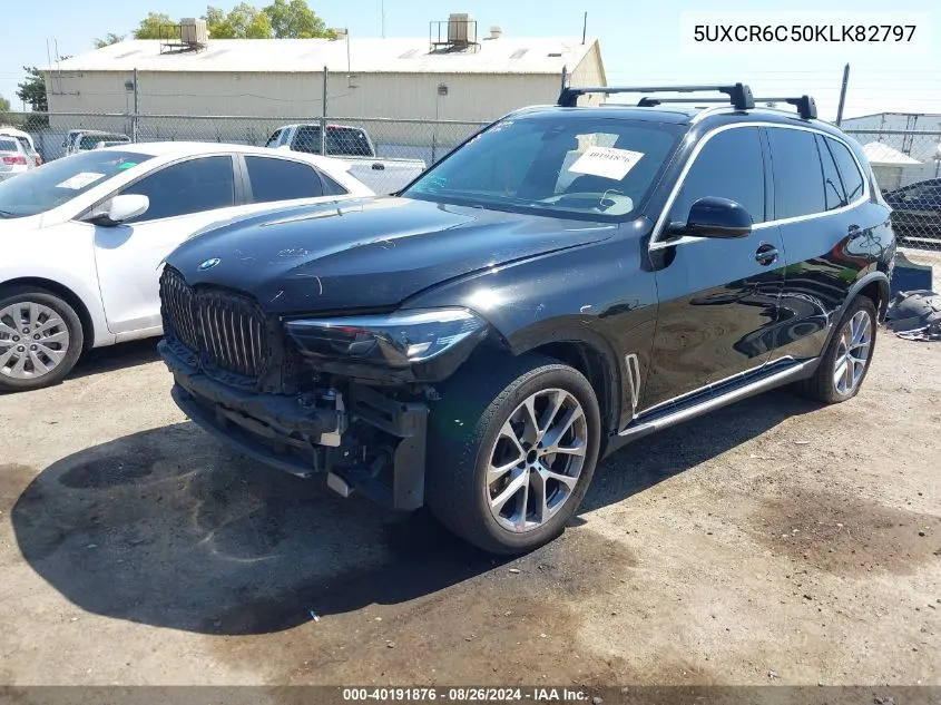 2019 BMW X5 xDrive40I VIN: 5UXCR6C50KLK82797 Lot: 40191876