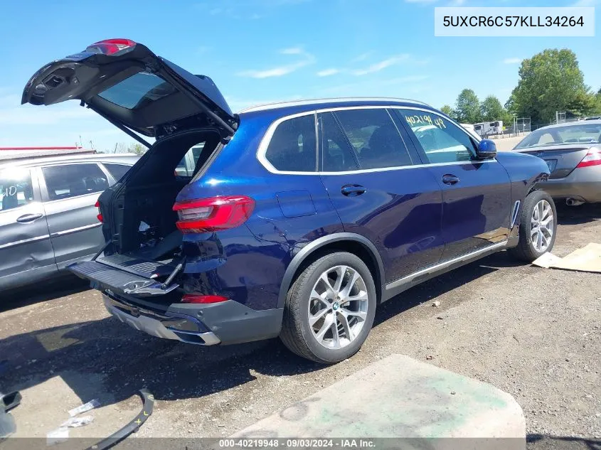 5UXCR6C57KLL34264 2019 BMW X5 xDrive40I