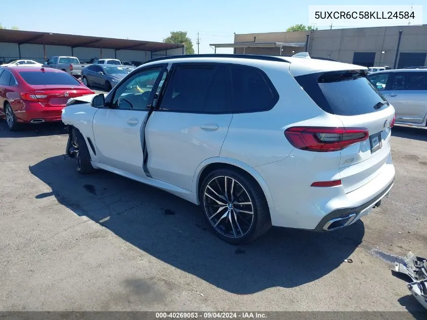 2019 BMW X5 xDrive40I VIN: 5UXCR6C58KLL24584 Lot: 40269053