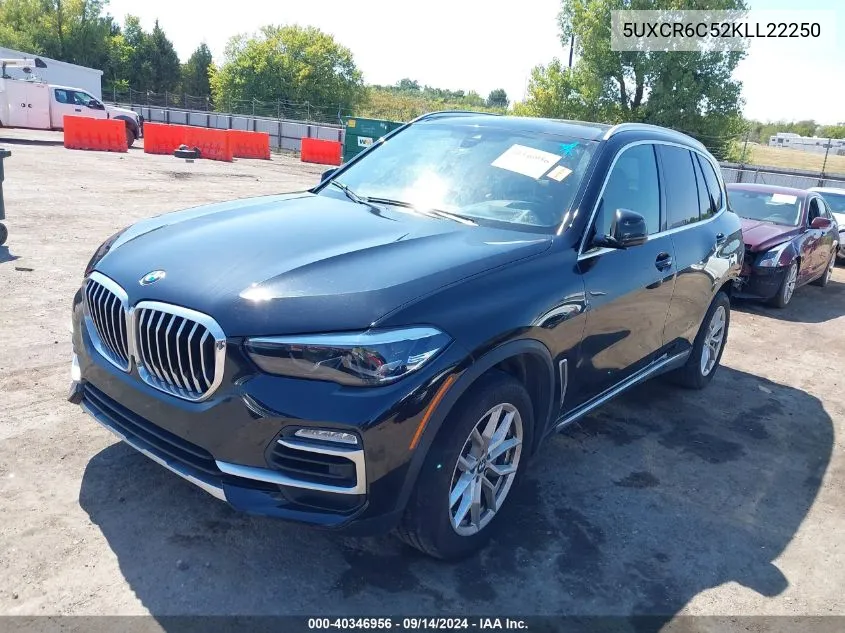 2019 BMW X5 xDrive40I VIN: 5UXCR6C52KLL22250 Lot: 40346956