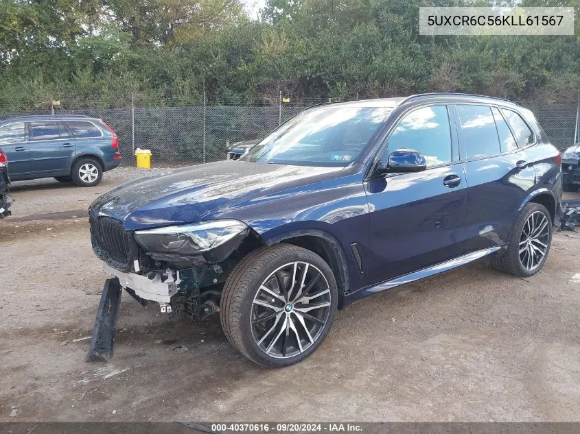 5UXCR6C56KLL61567 2019 BMW X5 xDrive40I