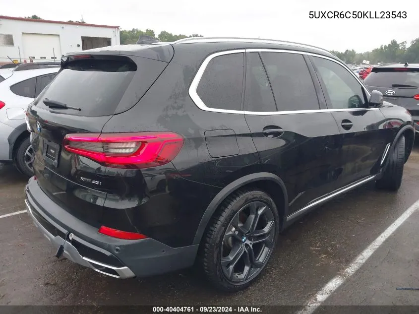 5UXCR6C50KLL23543 2019 BMW X5 xDrive40I