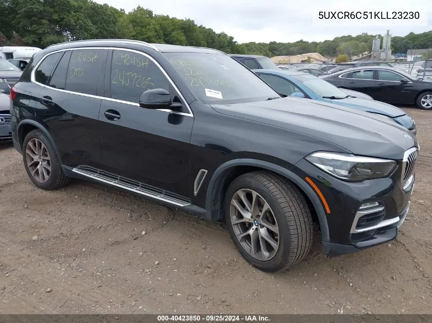 2019 BMW X5 xDrive40I VIN: 5UXCR6C51KLL23230 Lot: 40423850