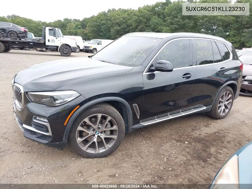 2019 BMW X5 xDrive40I VIN: 5UXCR6C51KLL23230 Lot: 40423850