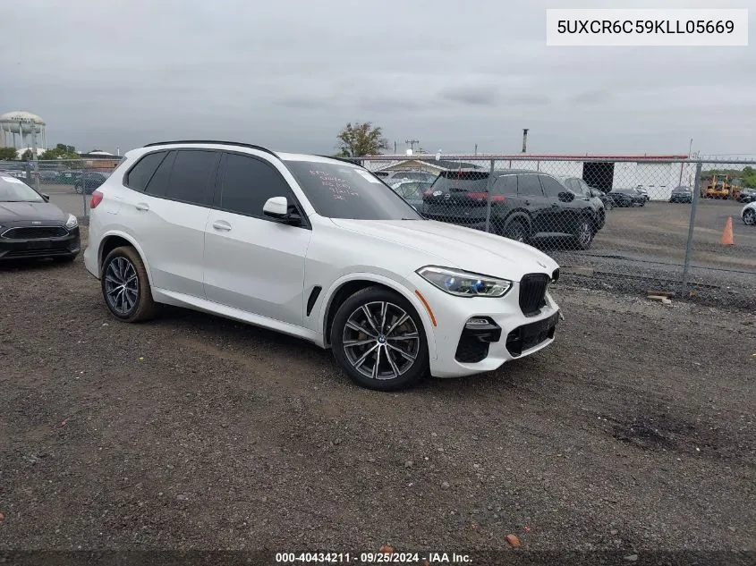 2019 BMW X5 xDrive40I VIN: 5UXCR6C59KLL05669 Lot: 40434211