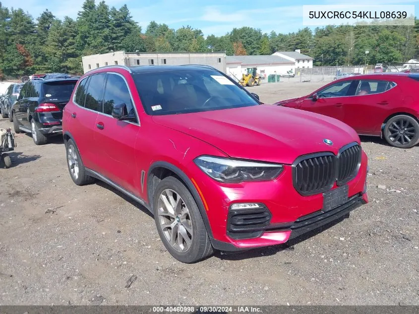 2019 BMW X5 xDrive40I VIN: 5UXCR6C54KLL08639 Lot: 40460998