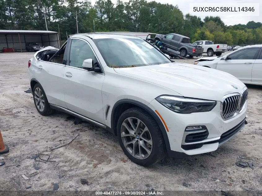 2019 BMW X5 xDrive40I VIN: 5UXCR6C58KLL14346 Lot: 40477275