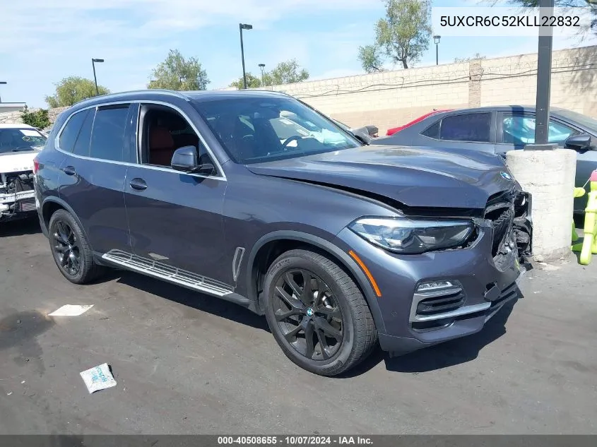 2019 BMW X5 xDrive40I VIN: 5UXCR6C52KLL22832 Lot: 40508655