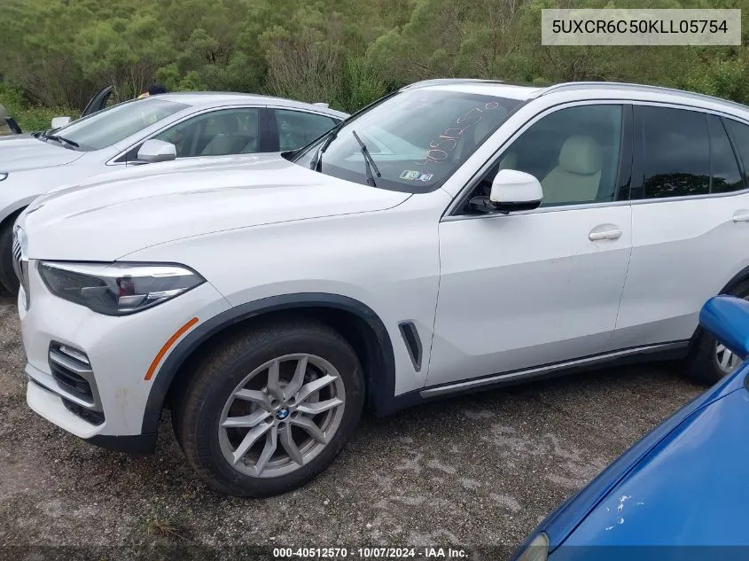 2019 BMW X5 xDrive40I VIN: 5UXCR6C50KLL05754 Lot: 40512570