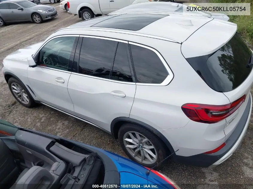 2019 BMW X5 xDrive40I VIN: 5UXCR6C50KLL05754 Lot: 40512570