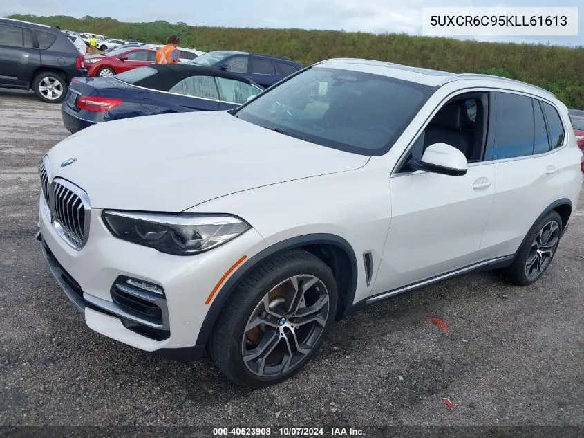 2019 BMW X5 xDrive40I VIN: 5UXCR6C95KLL61613 Lot: 40523908