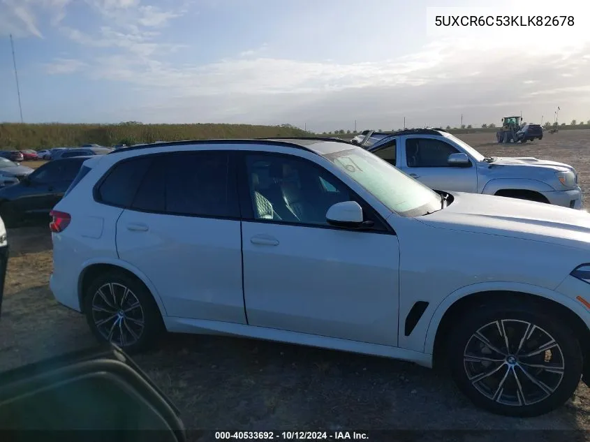 5UXCR6C53KLK82678 2019 BMW X5 xDrive40I