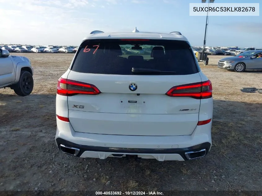 5UXCR6C53KLK82678 2019 BMW X5 xDrive40I